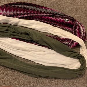 Set of 3 Infinity Scarves